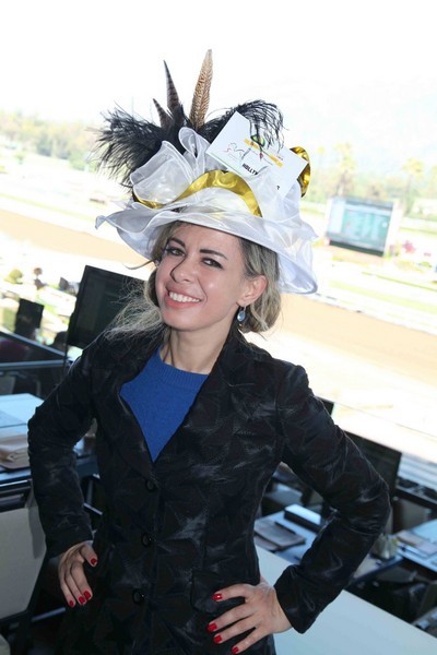 Racing day at Santa Anita Park